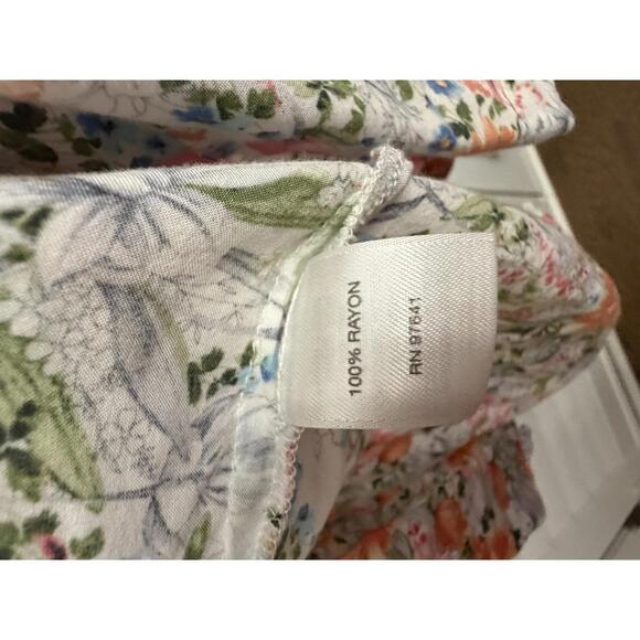 J. Jill floral tunic top size Medium - Picture 5 of 6